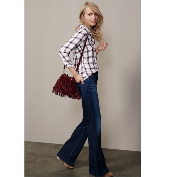 7 for all mankind Ginger high rise flare Jean Size: 25 - Picture 2 of 12